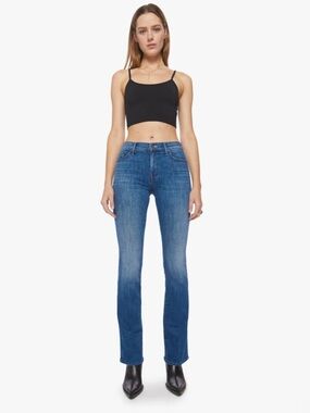 Mother The Insider Heel Jeans in One Tricky Pony Wash Size: 27